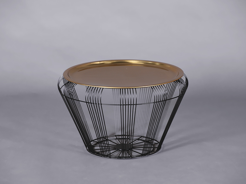 Ashton table – brass