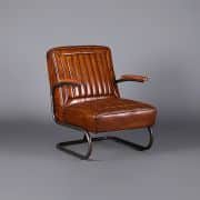 Aviator vintage leather chair