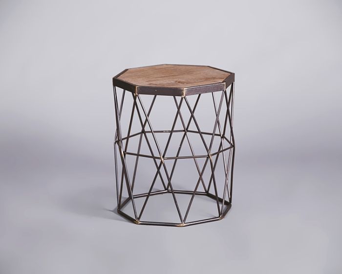 Birdcage side table – small