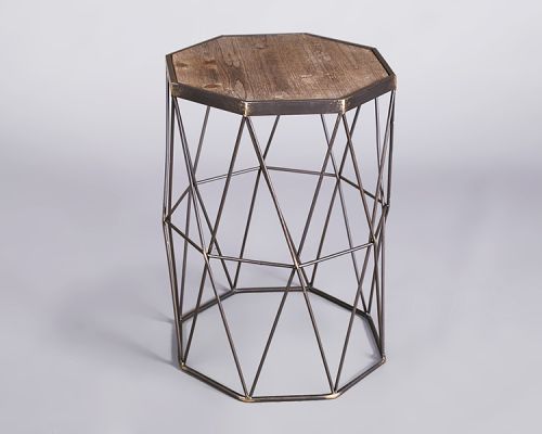 Birdcage side table – tall
