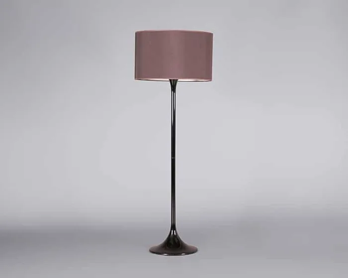 Black High Gloss Floor Lamp