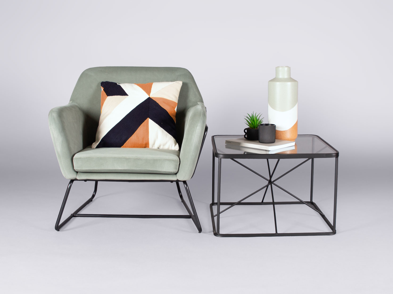 Como armchair – sage