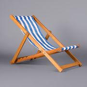 Deck Chair – Classic Blue and White Stripe
