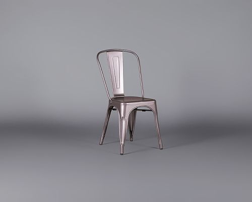Industrial Chair – Gunmetal Grey