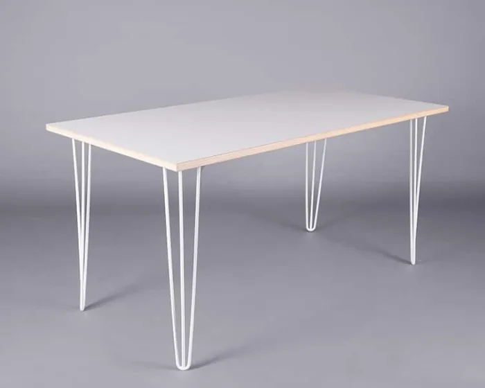 Hairpin dining table
