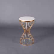 Hourglass side table