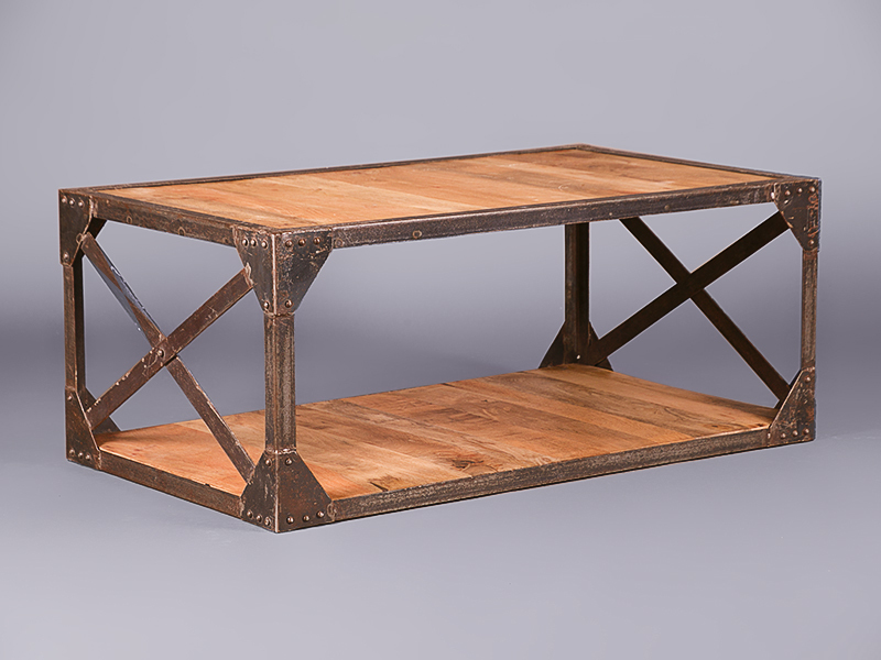 Industrial Aged Coffee Table