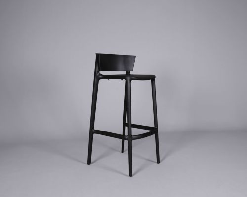 Lisbon bar stool – black