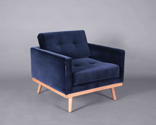 Maribo chair light blue