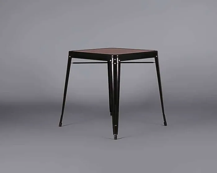 Industrial Metal Table – Black
