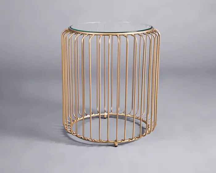 Nevada Gold Side Table – Tall