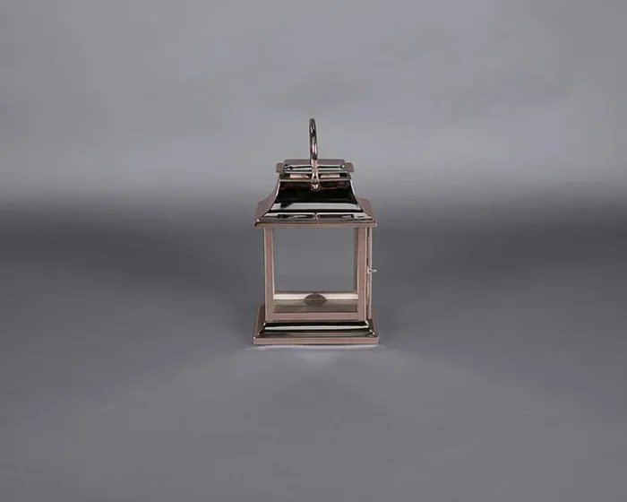 Chrome Lantern – Rectangular