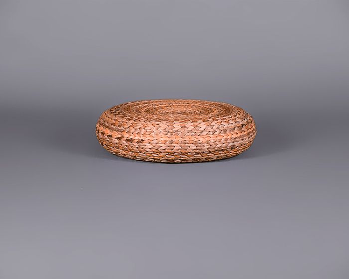 Wicker Low Round Stool