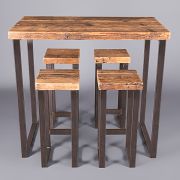 Woodstock High Drinks Table