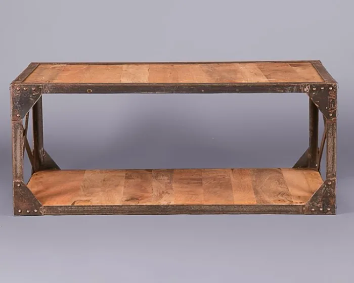 Industrial Aged Coffee Table