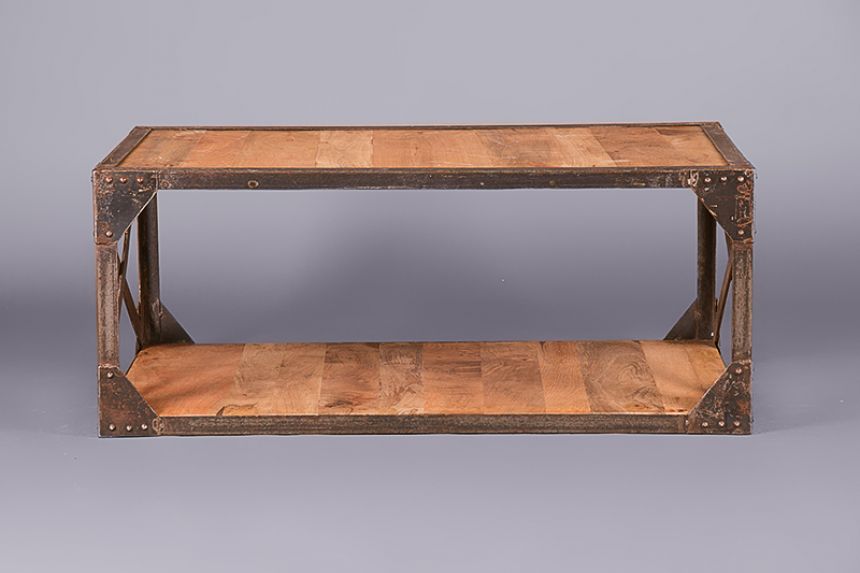 Industrial Aged Coffee Table