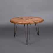 Cable Drum Hairpin Table