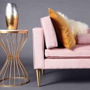 Hourglass side table