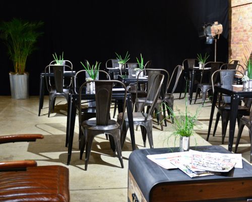 Industrial Chair – Nickel