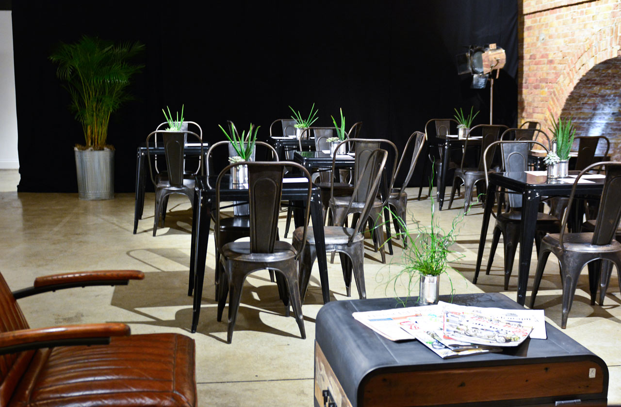 Industrial Chair – Nickel