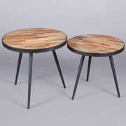 Clifton side table black tall