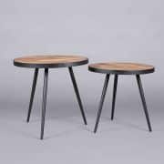 Clifton side table black tall