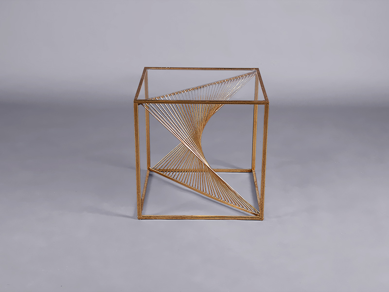 Corbel side table – clear