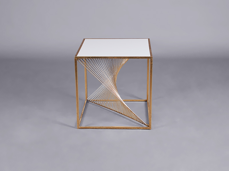 Corbel side table – white