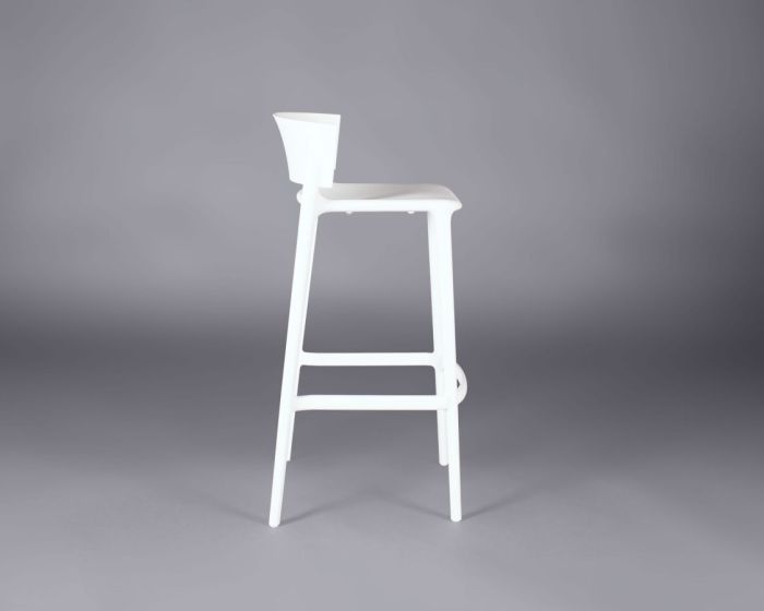 Lisbon bar stool – white