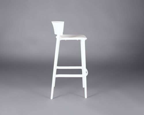 Lisbon bar stool – white