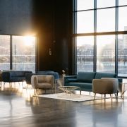 Mala armchair – grey