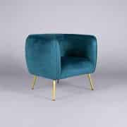 Mala armchair – blue