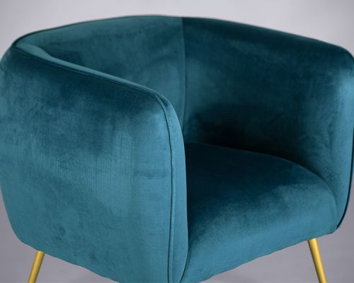 Mala armchair – blue