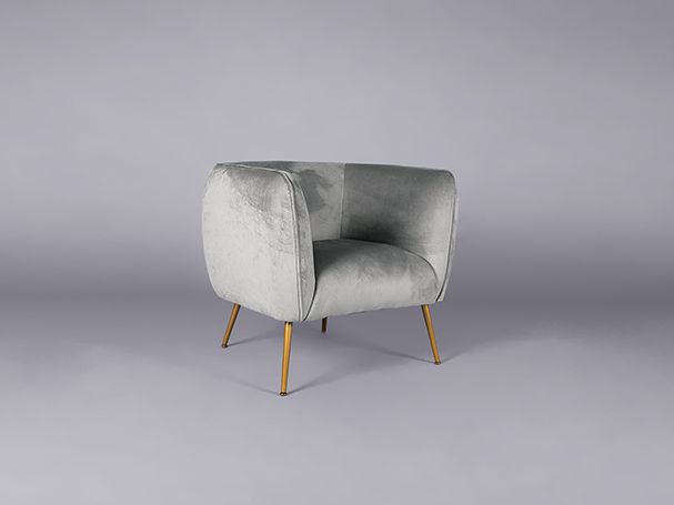 Mala armchair – grey