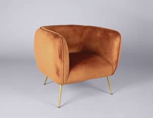 Mala armchair - amber