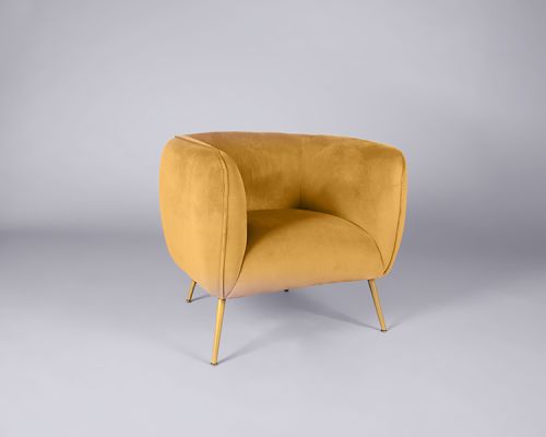 Mala armchair – gold