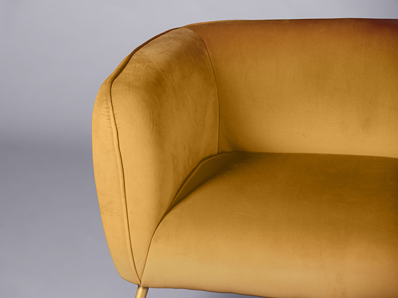 Mala sofa – gold
