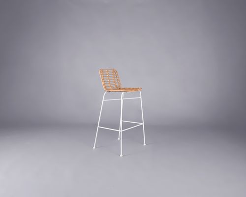 Malaga bar stool – white