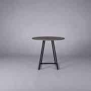 Nova bistro table black – black marble top