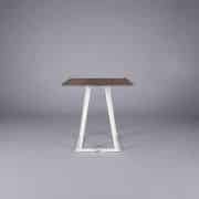 Nova bistro table white – oak top