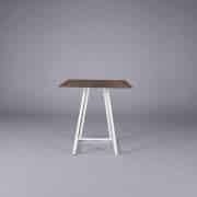 Nova bistro table white – oak top