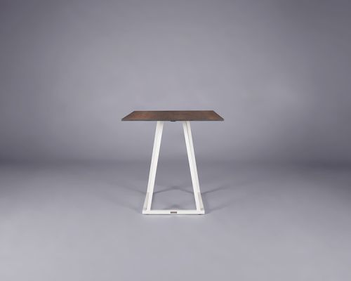 Nova bistro table white – oak top