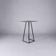 Nova poseur table black – oak top