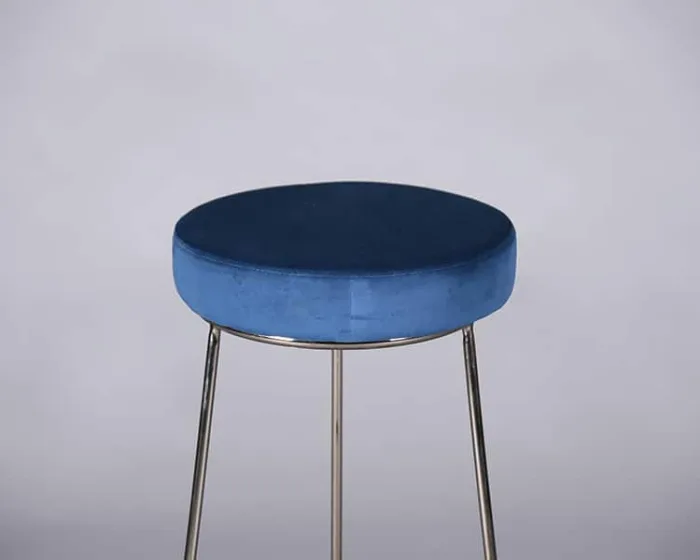 Regina Bar Stool Black and Blue