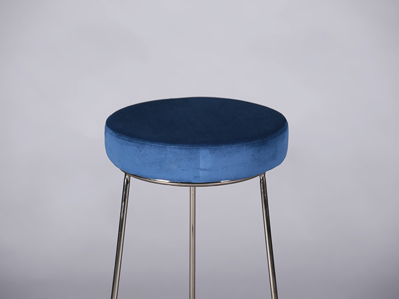Regina Bar Stool Black and Blue