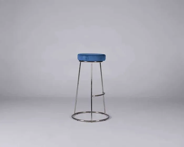 Regina Bar Stool Black and Blue