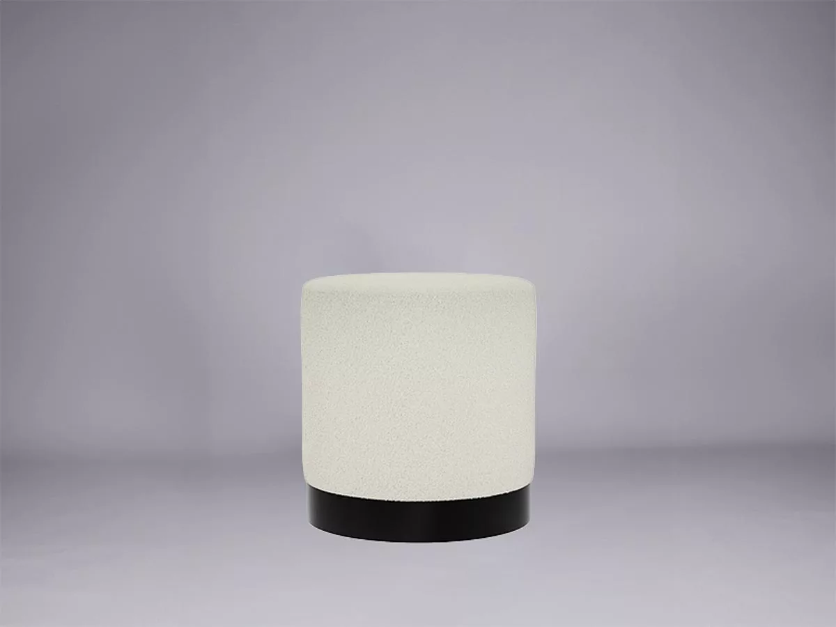 Como pouffe – bouclé