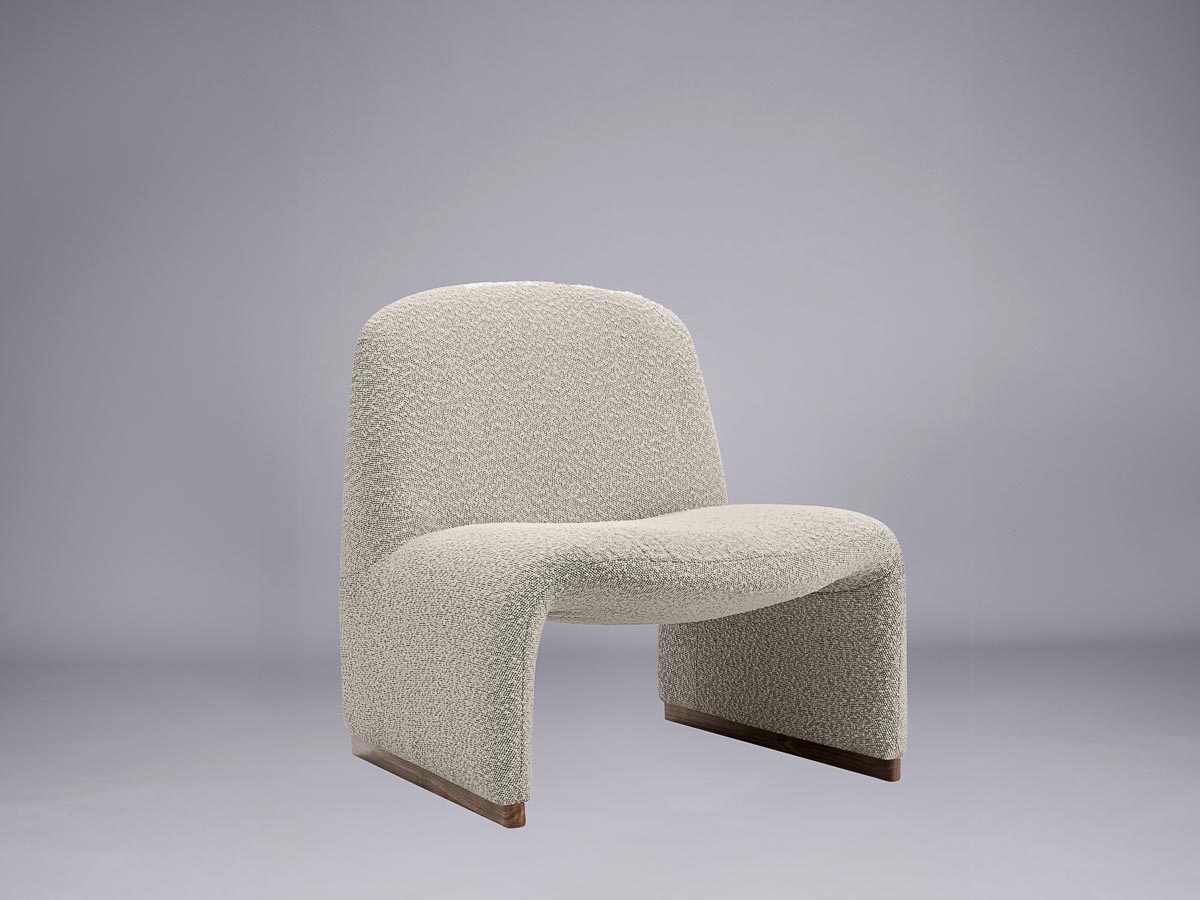 Azalea chair – bouclé