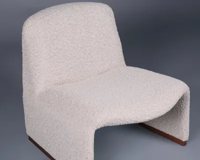 Azalea chair – bouclé