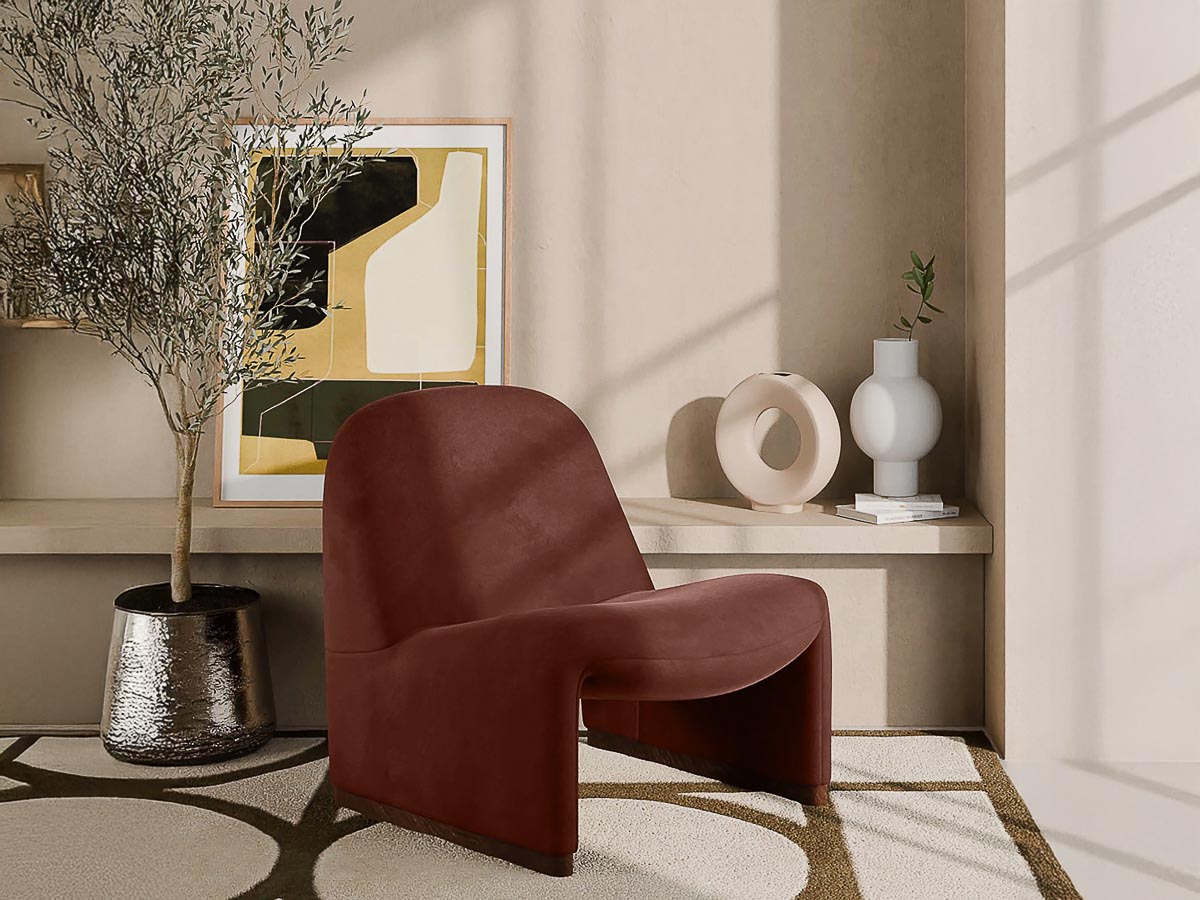 Azalea chair – red